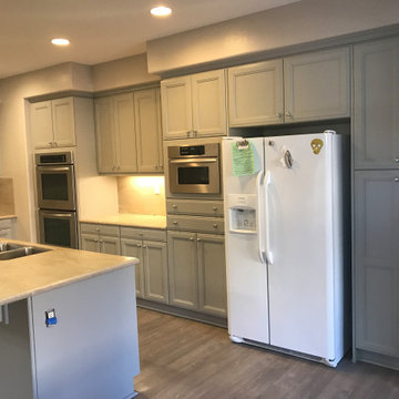 Kitchen Cabinet Painting Project