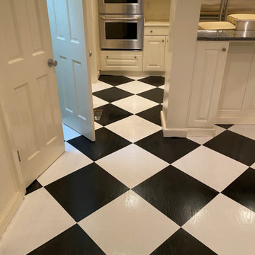 Checkered Kitchen Floors