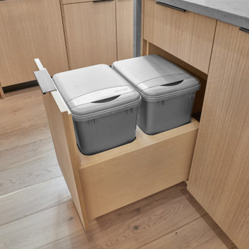 Modern New Home - Double Recycle Pullout