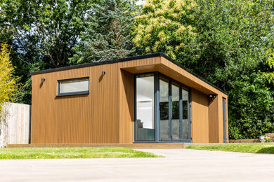 Inspiration for a medium sized contemporary garden shed and building in Sussex.