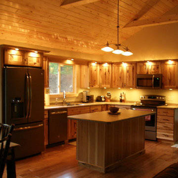 Rustic Hickory Kitchen