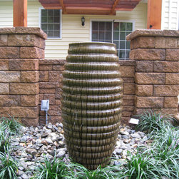 Water Jar Water Feature - Outdoor Fountains And Ponds