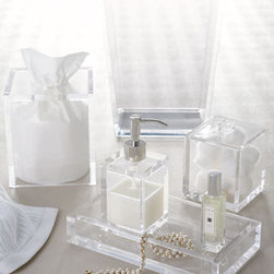 'Solid Ice' Vanity Accessories - Bathroom Accessories