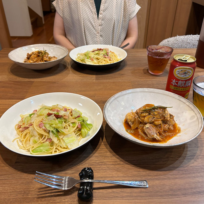 晩飯