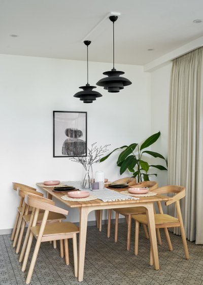Scandinavian Dining Room by The Design Collaborative