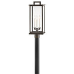 Hinkley - Hinkley 20011OZ Weyth - 3 Light Large Outdoor Post Top  Pier t Lantern - Modernize your outdoor space without sacrificing tWeymouth 3 Light Lar Oil Rubbed Bronze Cl *UL: Suitable for wet locations Energy Star Qualified: n/a ADA Certified: n/a  *Number of Lights: 3-*Wattage:60w Incandescent bulb(s) *Bulb Included:No *Bulb Type:Incandescent *Finish Type:Oil Rubbed Bronze