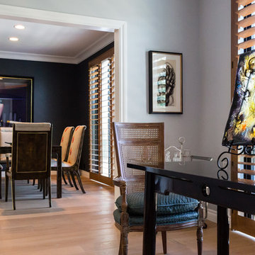 elegance flows throughout the space