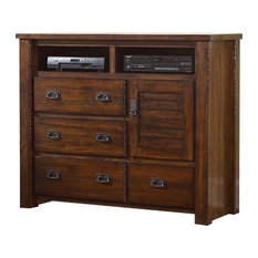 50 Most Por Distressed Entertainment Centers And Tv Stands For Progressive Trestlewood 4 Drawer Media Chest Mesquite Pine