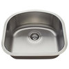 2118 Single Bowl Stainless Steel Sink, 18-Gauge, Sink Only