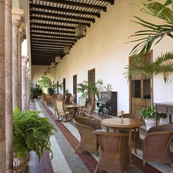 Limestone Columns - Columns And Capitals