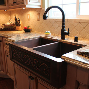 Riverside City - Kitchen Remodel With French Lite Cabinetry