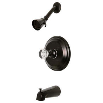 Kingston Brass Single-Handle Tub and Shower Faucet, Oil Rubbed Bronze