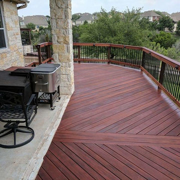 Tigerwood Deck Sanding and Staining