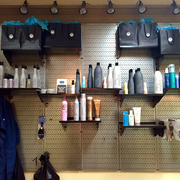 Salon Storage & Organization - Wall Mounted Storage Organization for Hair & Beau