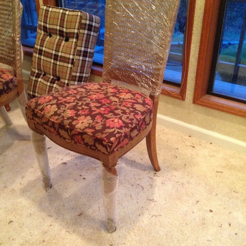 Dining Room Chairs, Reupholstered
