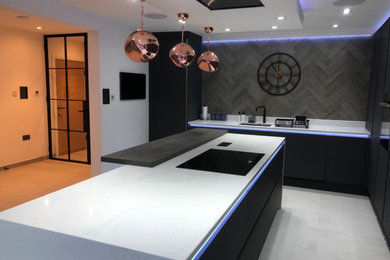 Design ideas for a kitchen in Manchester.