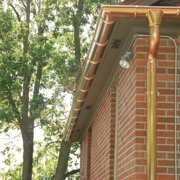 Even our Basic Seamless Half-Round Gutter Systems Instantly Makes Your Home The