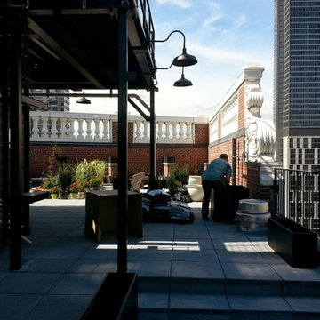 Roof Top Garden in NY completed by New York Plantings