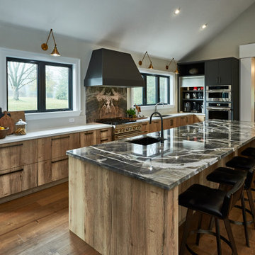 check out these beautiful countertops and backsplash!