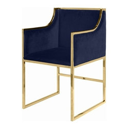 Worlds Away - Worlds Away Anabelle Chair - Armchairs And Accent Chairs