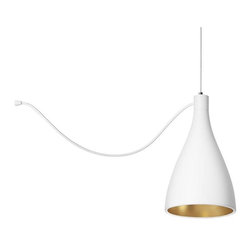 Pablo Designs - Pablo Designs Swell Narrow Single Pendant - Pendant Lighting