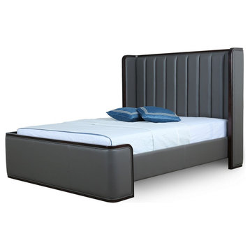 Kingdom Full-Size Bed, Graphite