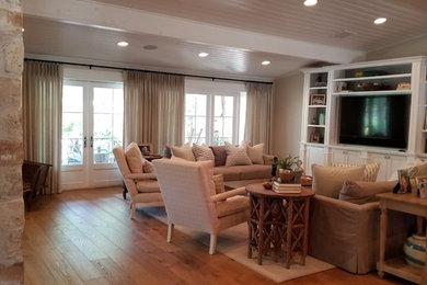 Family room - transitional family room idea in Phoenix