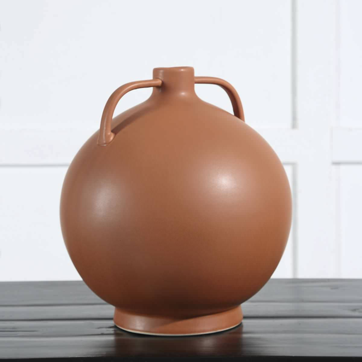 Delphi Vase, Matte Terracotta - Contemporary - Vases - by Lighting New ...