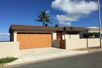 Example of a minimalist home design design in Hawaii
