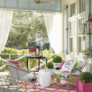 Grandin Road Monet Outdoor Seating Collection