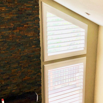 "Specialty Shaped" Plantation Shutter applications