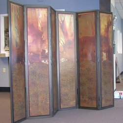 Custom Copper Room Dividers - Home Decor