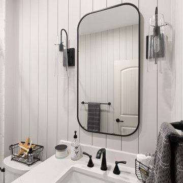 Transistional Primary Suite (bed, bath, closet) + Hall Bath + Laundry Parkville