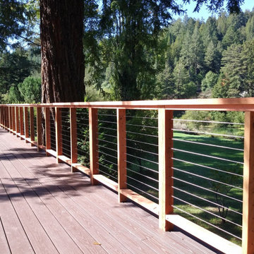 Honorable Mention - 2022 - Rustic riverside deck