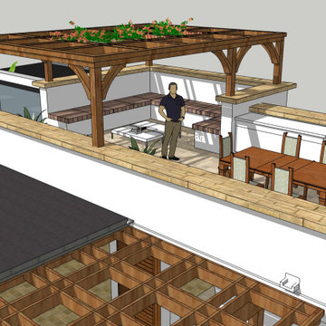 Zero Net Energy (ZNE) Contemporary - rustic new home