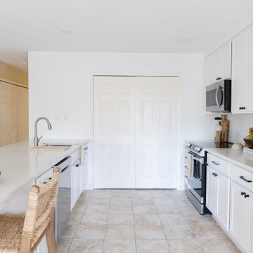 Coastal Theme Kitchen Remodel