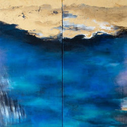 Monets Reflection #3 by Haruyo Morita - Paintings