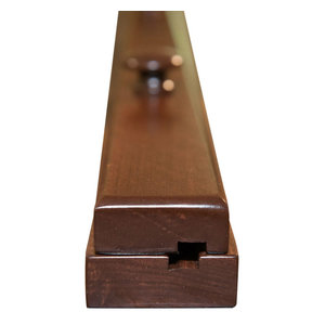 Amish Quilt Rack Curved Modern Solid Hardwood Handmade