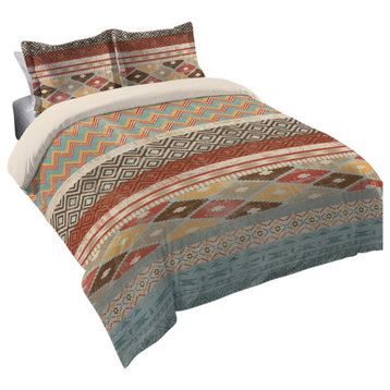 Navajo Stripe Multi King Comforter