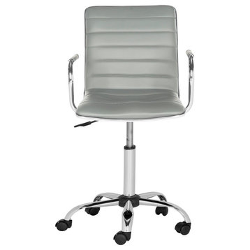 Safavieh Jonika Swivel Desk Chair, Gray