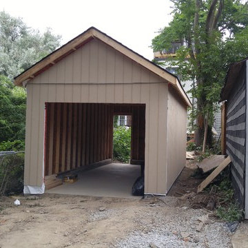 Completion of siding
