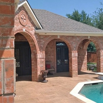 Texas Living - Three Double Doors with Transom