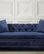 Norwalk Navy Velvet Sofa