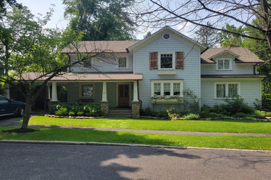 Inspiration for an exterior home remodel in New York
