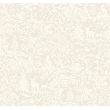 Alrick Dove Forest Venture Wallpaper Sample