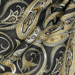Lazily Paisley : Wicked - Fabric