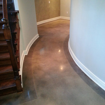 Acid Stained Concrete - Residential, Commercial