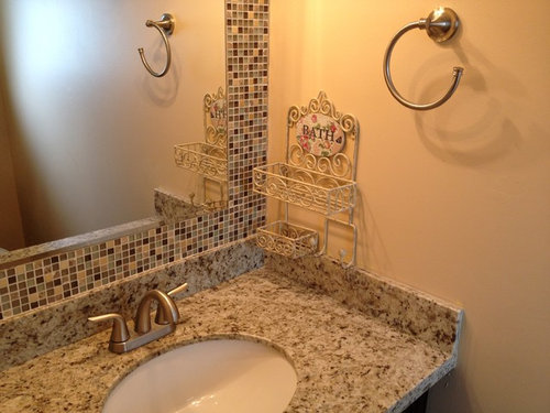 Build A Mosaic Tile Mirror In The Small, Mosaic Tile Around Bathroom Mirror Diy