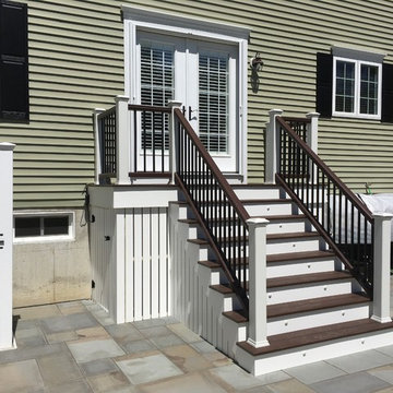 Illuminated Porch Steps