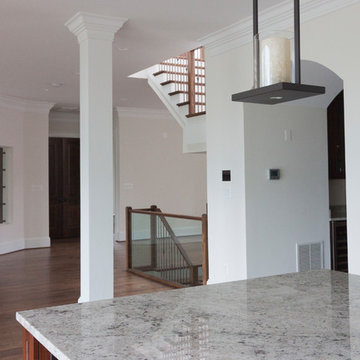 Project #44 | Contemporary Staircase with Skylit Stairwell